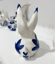 Load image into Gallery viewer, Tiny Wild Flower Hare II - Handbuilt & Porcelain