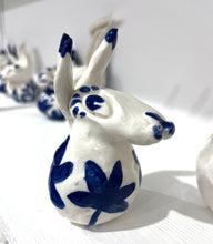 Load image into Gallery viewer, Tiny Wild Flower Hare II - Handbuilt & Porcelain