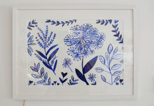 Load image into Gallery viewer, Hedgerow Love Framed Original Artwork (n)