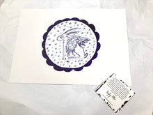 Load image into Gallery viewer, Angel Hare print A4