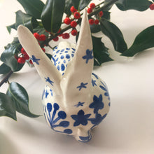 Load image into Gallery viewer, Porcelain Hand Built Winter Hare I