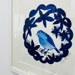Robin Wood Framed & Signed Original Artwork