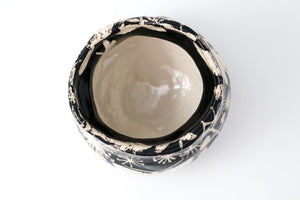 Wild Midnight Butterfly Vase