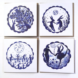 Special Hare 12 blank card pack