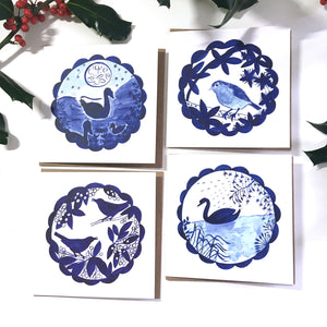 Special Mixed 12 blank card pack