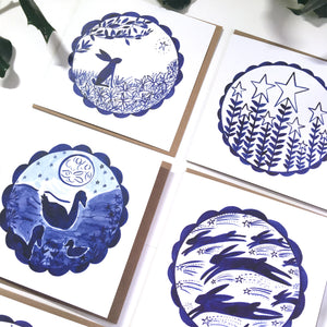 Special Mixed 12 blank card pack