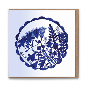 Bouquet Luxury Eco-conscious Blank Greetings Card
