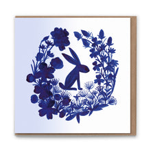 Load image into Gallery viewer, HC119 Garden Hare Greetings Card x 6

