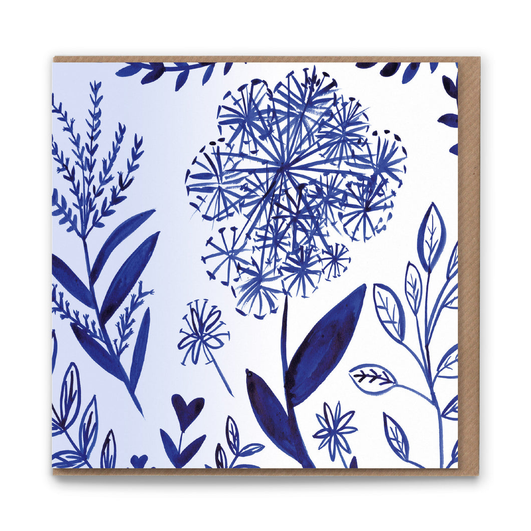 Hedgerow Love Luxury Eco-conscious Blank Greetings Card