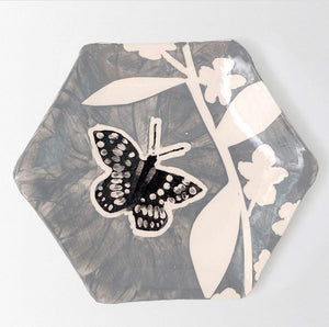 After the storm Butterfly Plate