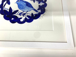 Robin Wood Framed & Signed Original Artwork