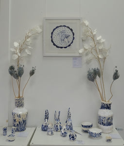 Secret Garden Porcelain Vase